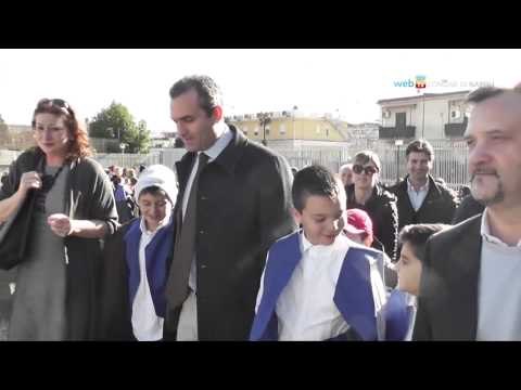 Napoli - De Magistris visita il 33° Circolo Risorgimento a Soccavo (17.12.13)