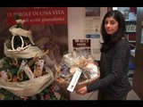 Napoli - Natale, il cesto e il pacco alla camorra di Libera (11.12.13)