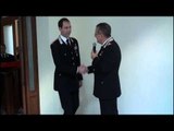 Napoli - Il generale Adinolfi visita comando provinciale Carabinieri (10.12.13)
