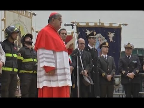 Napoli - Immacolata, Sepe rivolge un pensiero alla Terra dei Fuochi (08.12.13)