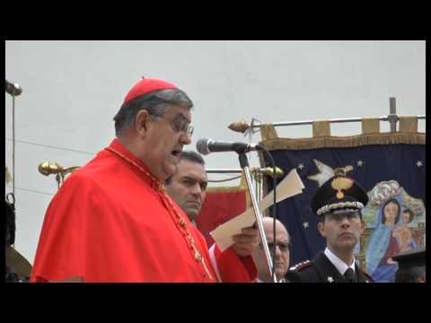 Napoli - Immacolata, Sepe rivolge un pensiero alla Terra dei Fuochi -live- (08.12.13)