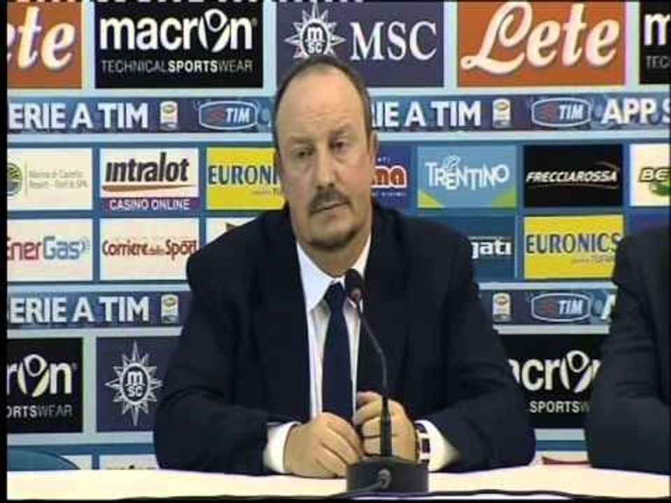 Napoli - Sala Stampa dopo il pareggio con l'Udinese -live- (07.12.13)