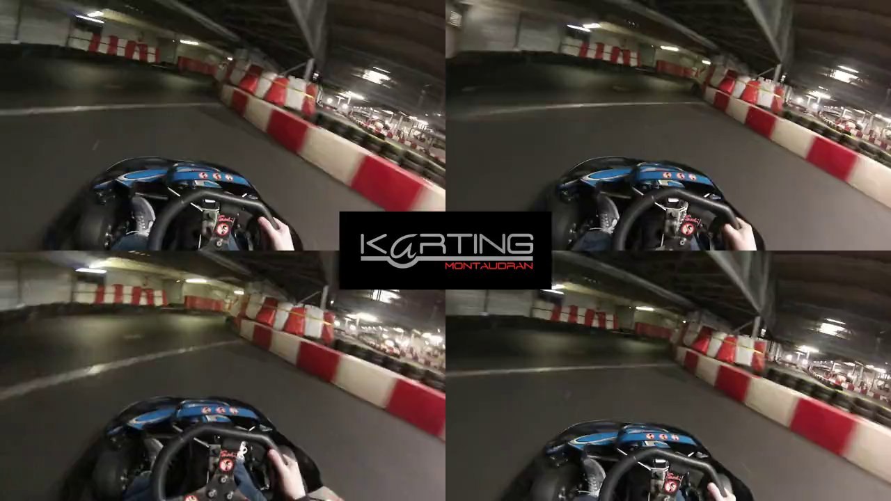 Caméra embarquée au kart de montaudran.