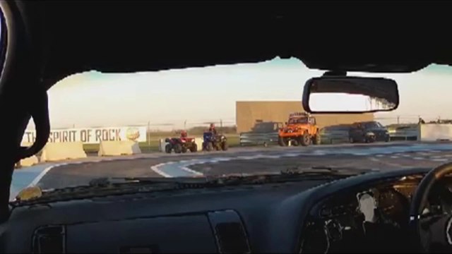 Toyota Supra Twin Turbo Drag Racing At ICAR