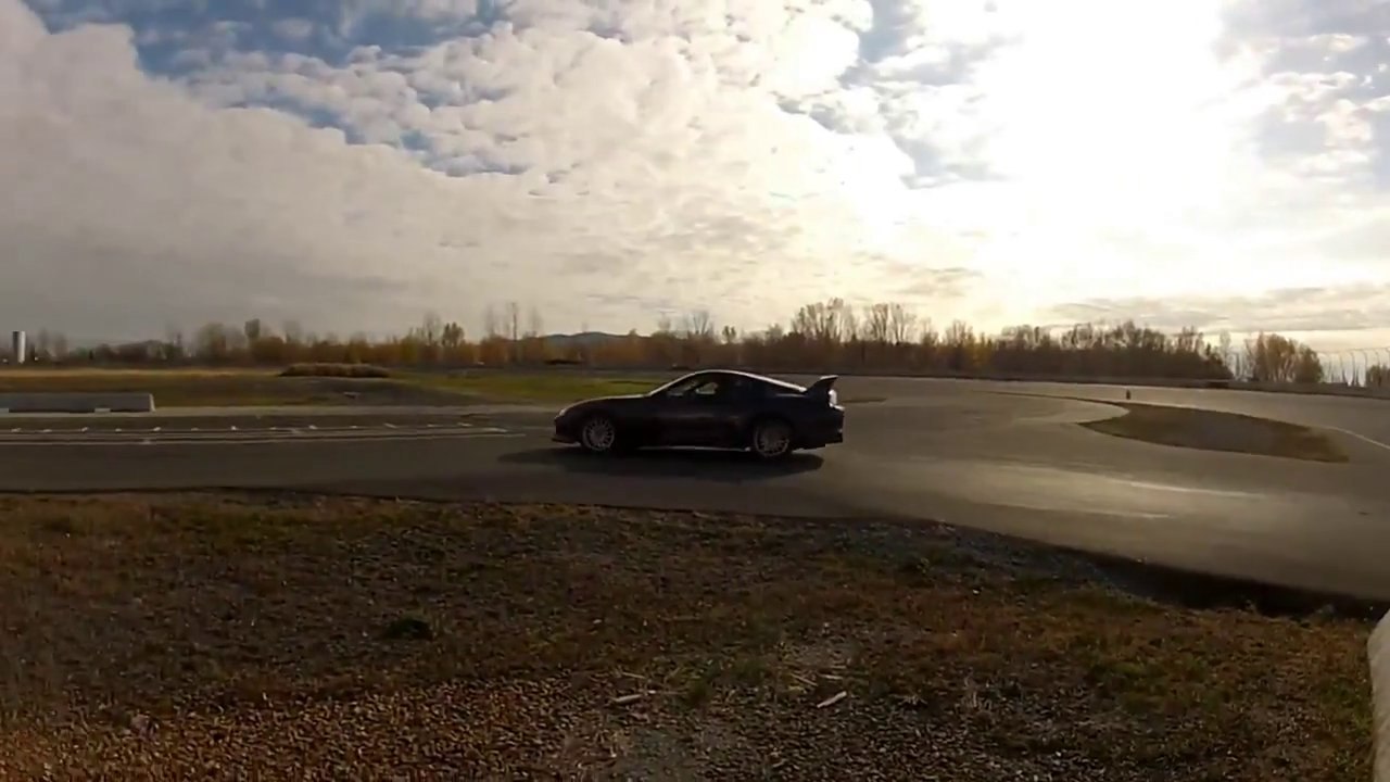 Toyota Supra Twin Turbo Circuit Action