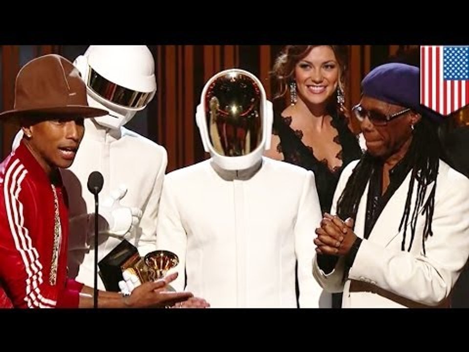 Daft Punk wins five Grammys with Pharrell Williams for Get Lucky