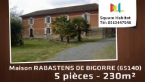 A vendre - Maison/villa - RABASTENS DE BIGORRE (65140) - 5 pièces - 230m²