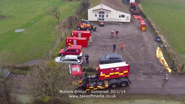 Drone Footage of Somerset Floods