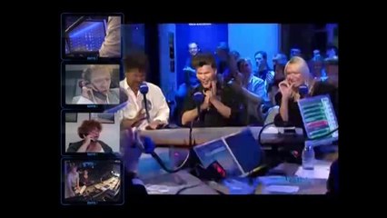 Laurent Baffie offre un balai de chiotte