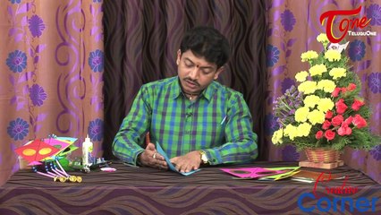 Creative Corner | How to Make a ‪Paper Kite‬s | Sankranthi Special