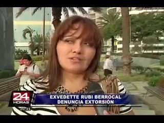 Exvedette Rubí Berrocal denuncia ser víctima de peligrosos extorsionadores