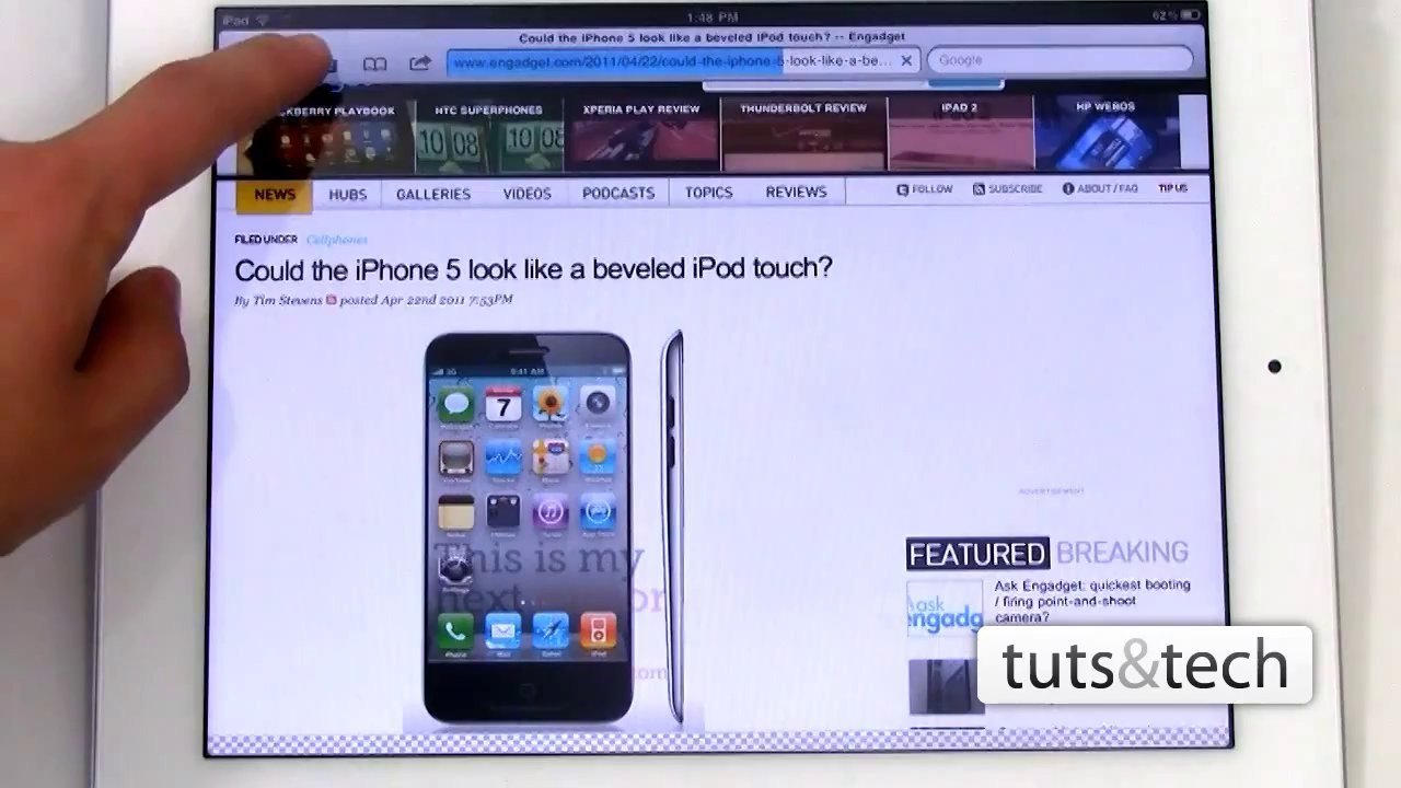 iPad: Open Links in a new Page - Quick Tip