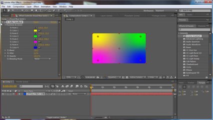 After Effect: Effects and Presets Overview - Tutorial