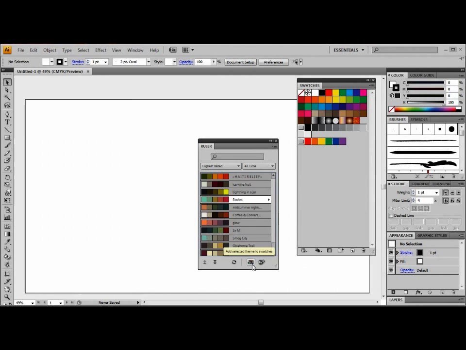 Illustrator: Find Great Color Schemes with Kuler - Tutorial