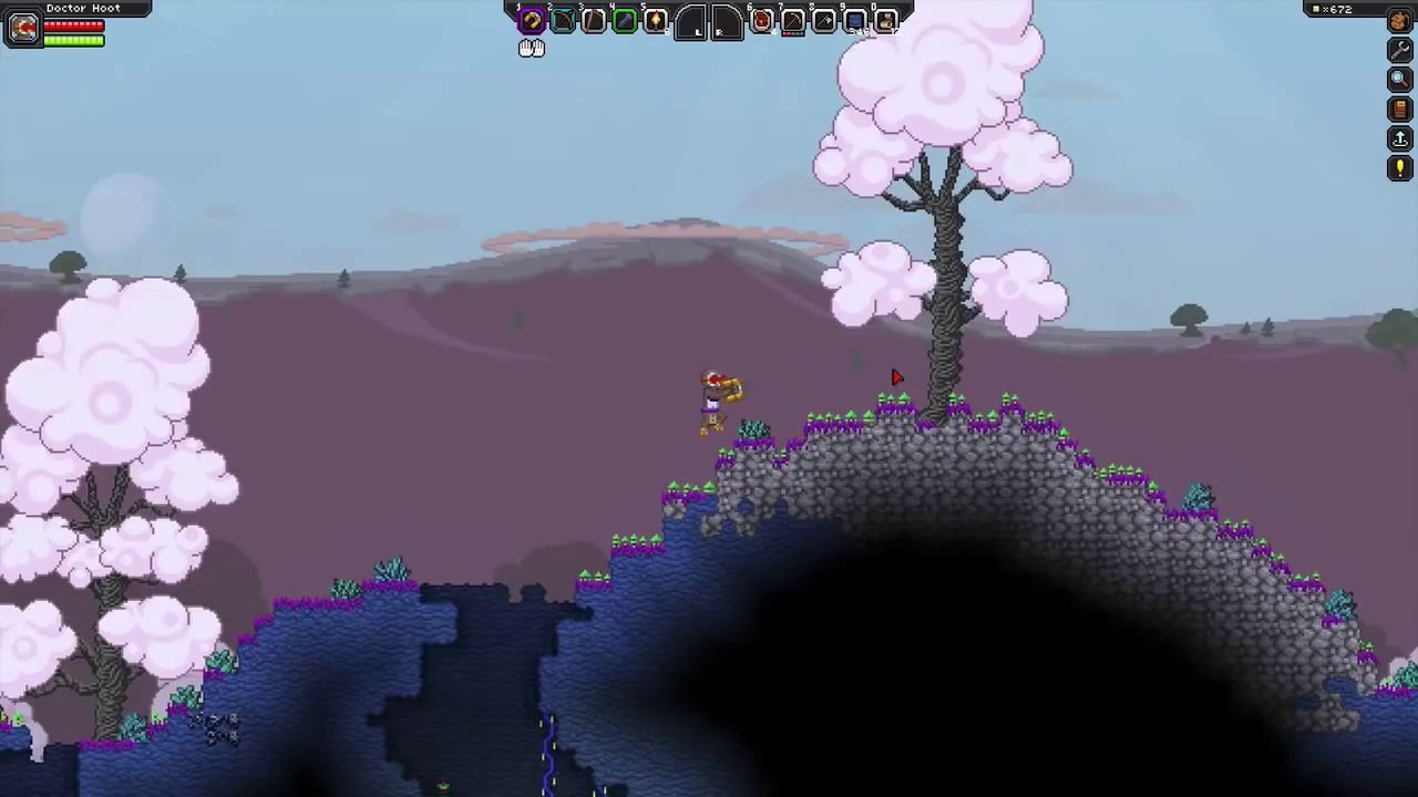 RPG Plays Starbound - Part 4 - Scary Places!