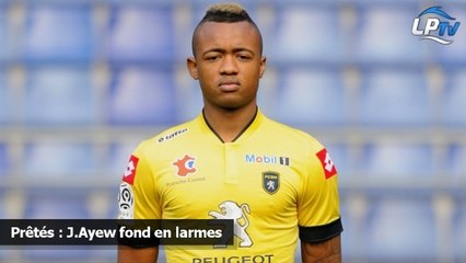 Prêtés : J.Ayew fond en larmes