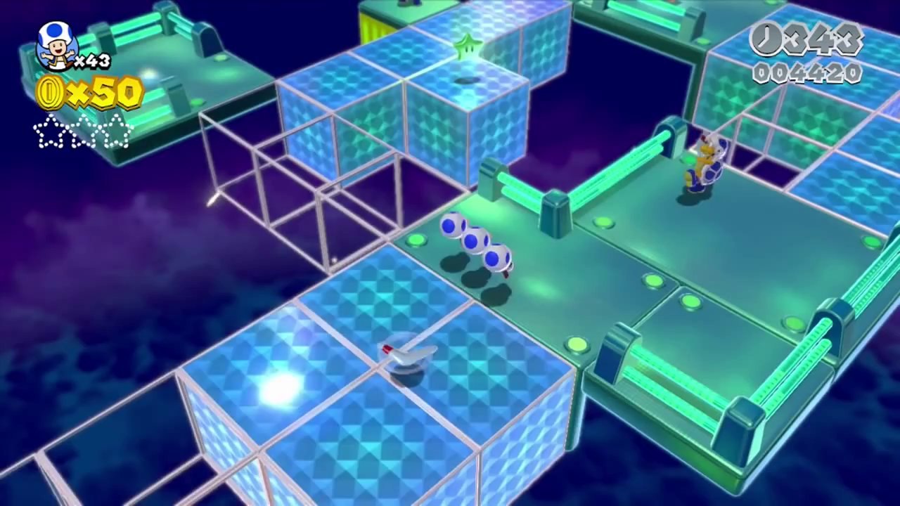 RPG Plays Super Mario 3D World - Part 4 - World 4 [Cat Toad is Adorable]