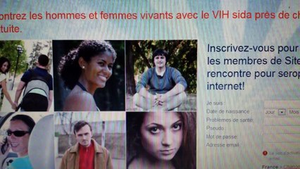 Amour sur internet pour séropositif,séropositive.