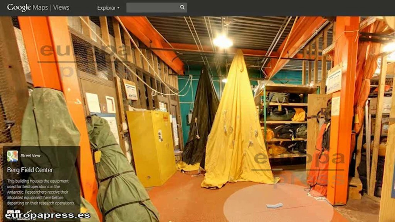 Google Street View nos lleva a la Antártida
