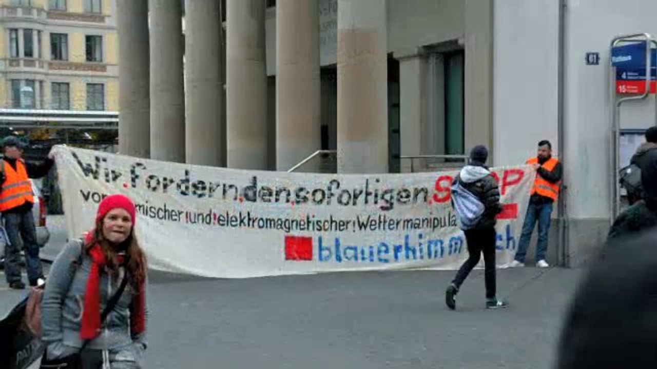 Zürich 25.01.2014 IG Blauer Himmel