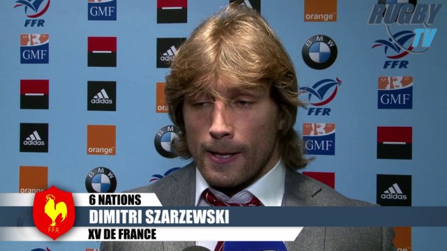 Après-match France-Angleterre ITV Szarzewski-Picamoles-Flanquart - RBS 6 Nations 2014
