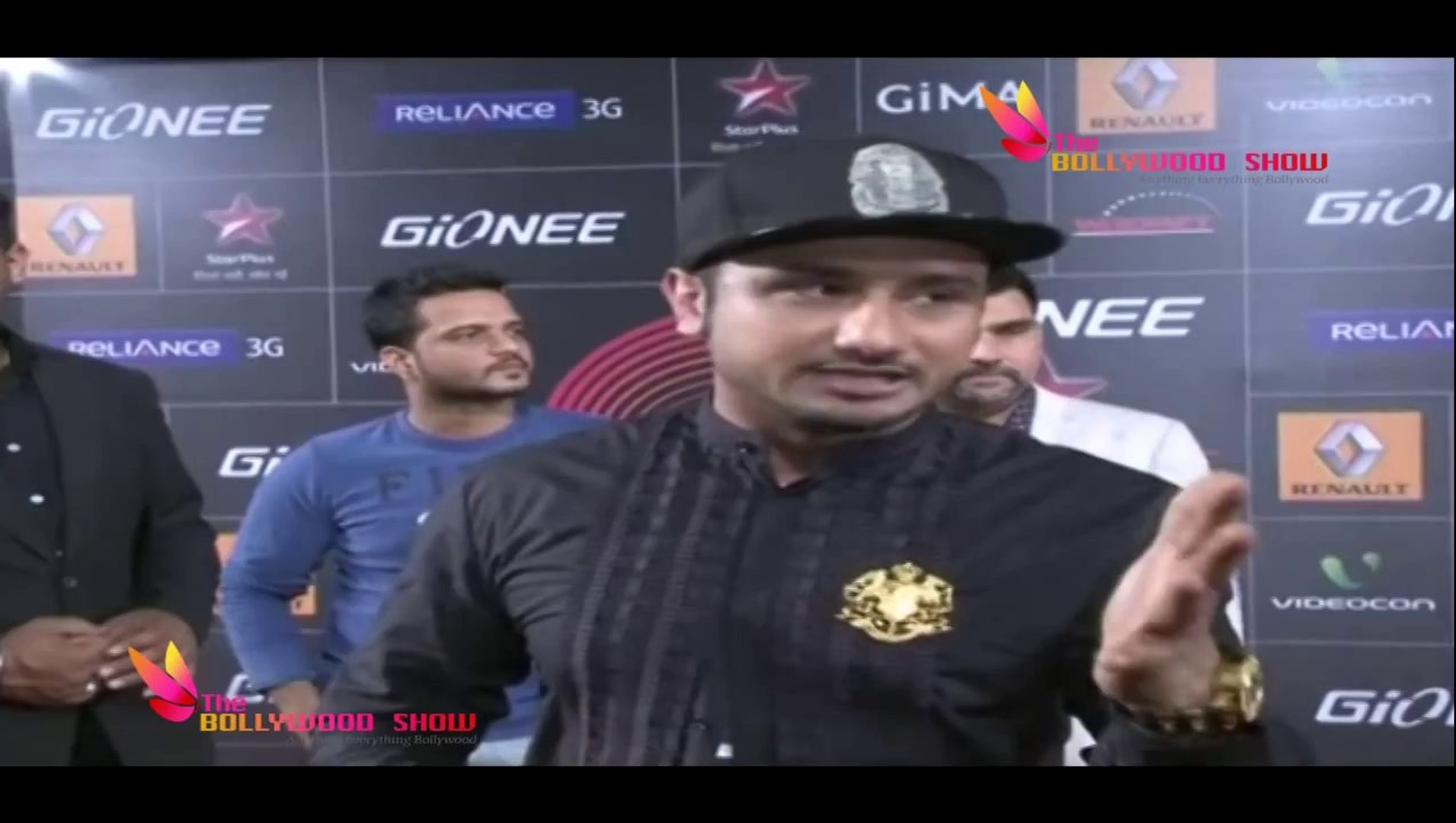 Yo Yo Honey Singh Arrived at 4th Global Indian Music Awards 2014
