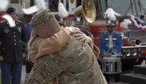 Budweiser Touching Soldier Homecoming Super Bowl XLVIII Commercial - Big Game 2014 - I'm Coming Home