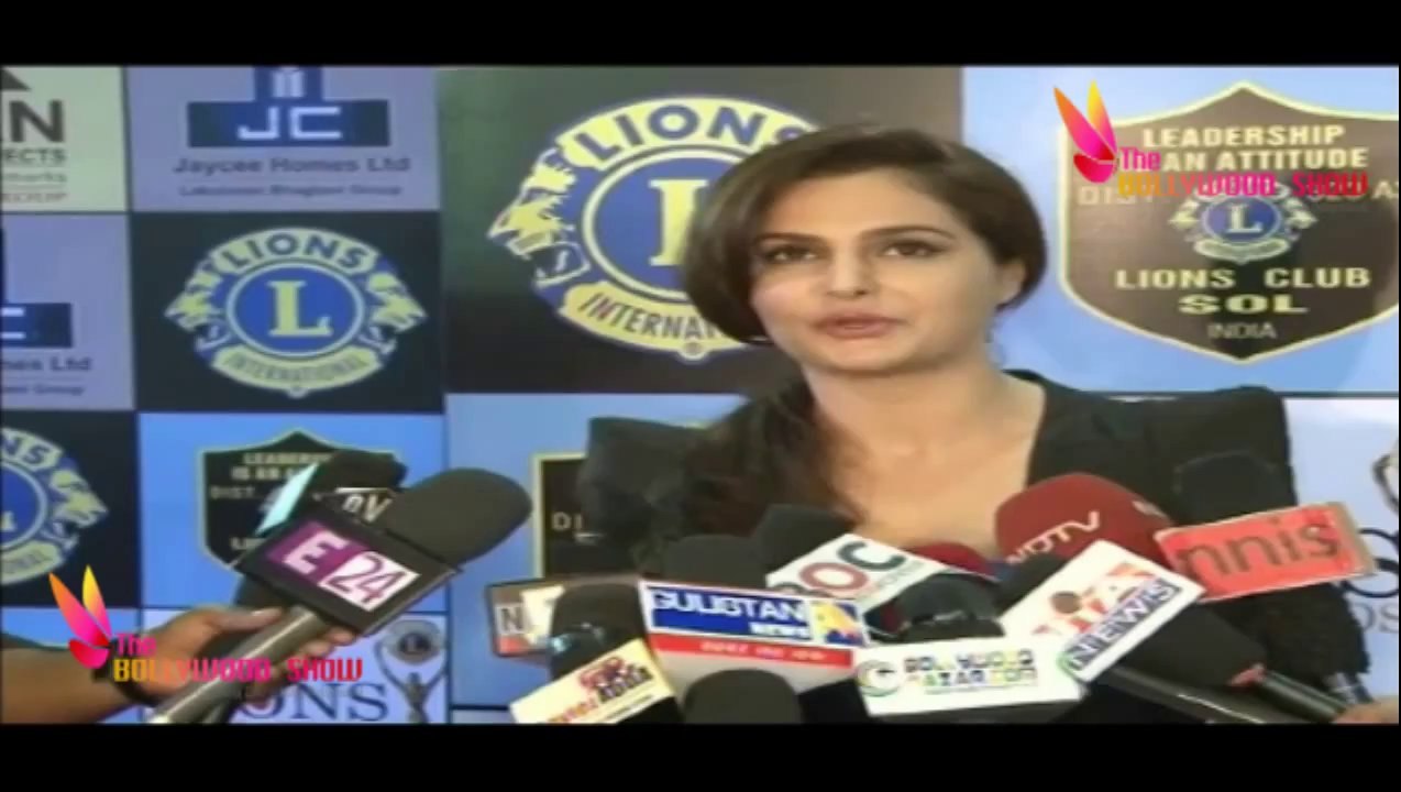 20th Lions Gold Awards | Monica Bedi Bags Best Villain Lions Award