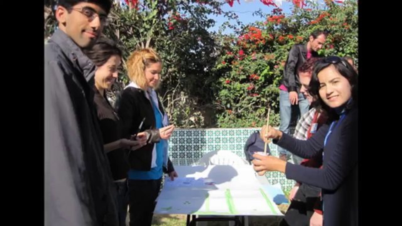 EVS in Ajmec association Tunisia.wmv