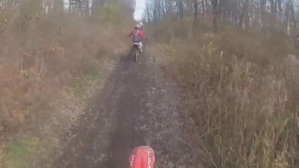 GoPro Thrown Off The Bike