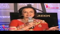 Asha Parekh's Hand Imprint Unveiling at UTV WALK OF THE STARS