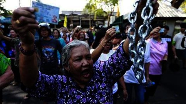 Thailand protesters disrupt general election
