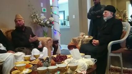 Famous Naatkhwan of Pakistan Alhaaj Syed Fasih uddin Suharwardi reciting Naat in presence of Dr. Tahir ul Qadri