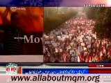 Haider Abbas Rizvi speech on MQM rally to express solidarity with MQM Quaid Altaf Hussain at New M. A. Jinnah Road in Karachi