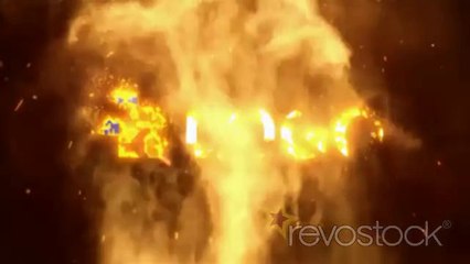 Fire Logo Reveal 02 After Effects Template Project _ RevoStock