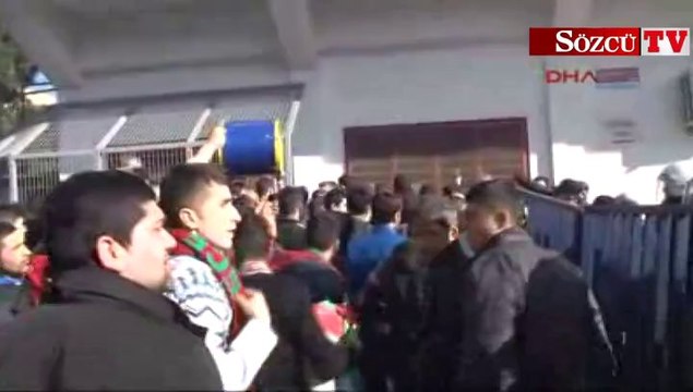 Gaz bombası atan polise amir fırçası