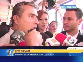 Candidato presidencial en El Salvador, Otto Guevara