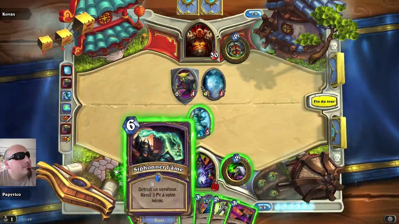 Hearthstone Partie d'Arène