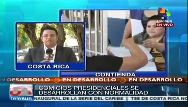 Poca afluencia de costarricenses en votaciones para presidente 2014