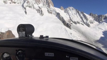 Vol Megève-Chamonix-Vallée blanche-Saint Gervais les bains