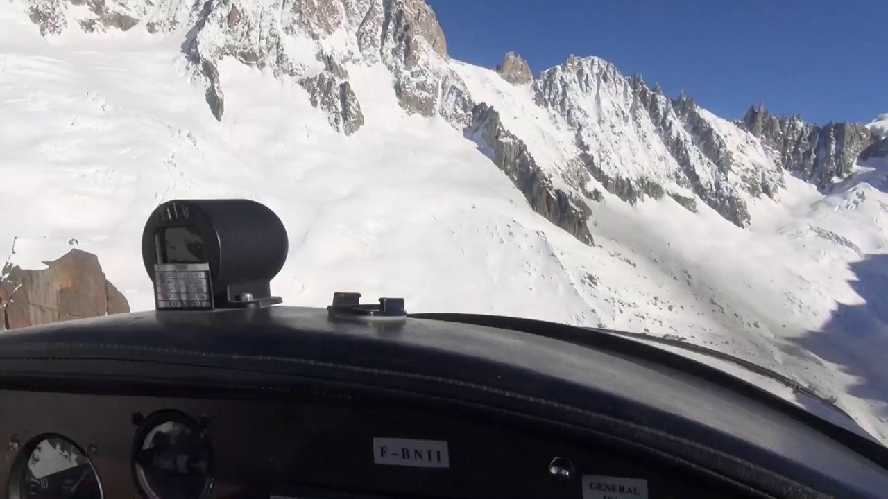 Vol Megève-Chamonix-Vallée blanche-Saint Gervais les bains