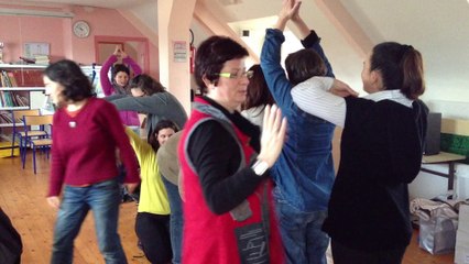 Machine infernale sur le son avec une projection des voyelles JulieComm Stage adultes Fev 2014