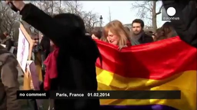 France: Pro-abortion rally in Paris