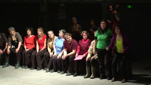 La séquence sur Notre-Dame-des-Landes dans notre spectacle Les bâtisseurs