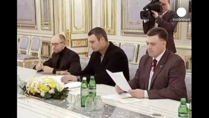 La oposición ucraniana no baja los brazos