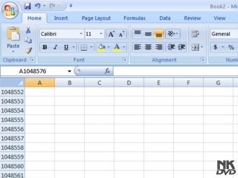 Lesson 43 The Cell Address Microsoft Office Excel 2007 2010 free Educational video Training Tutorials in Urdu Hindi language