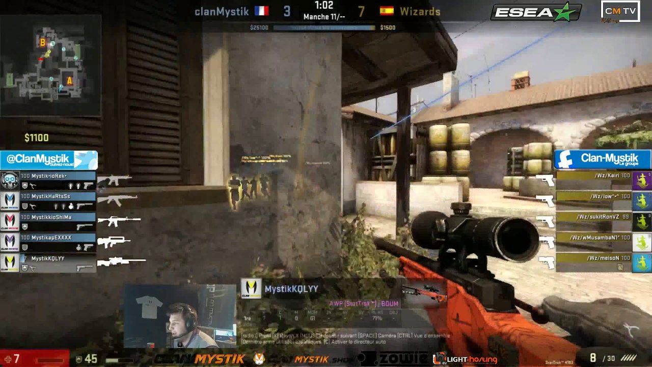Clan Mystik - Wizards 30/1/14 ( Part 2 )