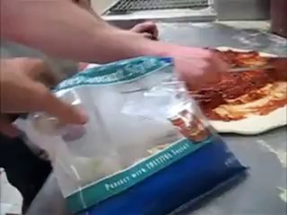 Pizza del almuerzo