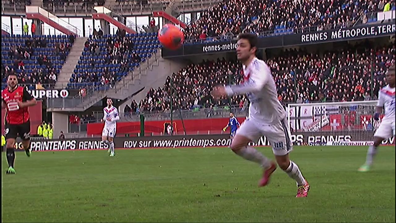 Stade Rennais FC - Olympique Lyonnais (2-0) - 02/02/14 - (SRFC-OL) -Résumé