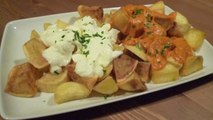 Patatas dos salsas - Bravas y alioli ( mayonesa con ajo ) - Paso 1